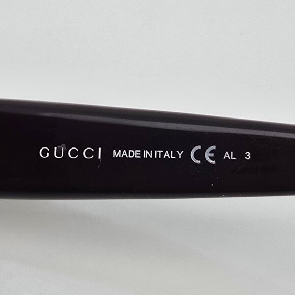 Gucci GG3506/S WO1J6 Bordeaux Opal Frame Brown Gradient Lens Sunglasses Italy main image 8